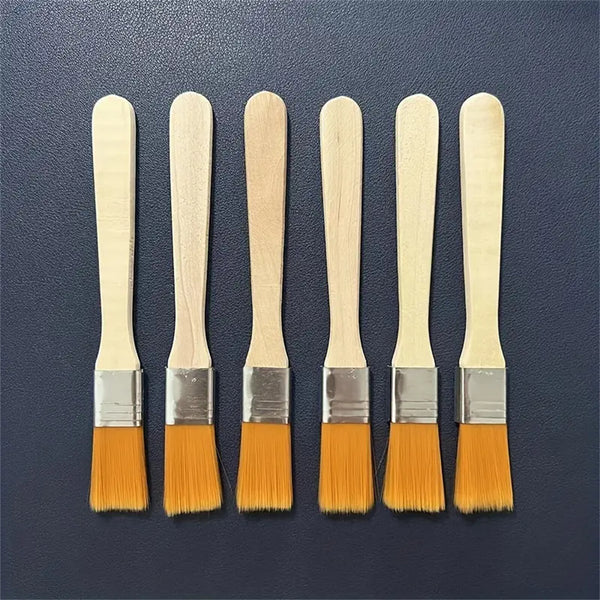 40pcs Nylon Paint Brushes Set | Flat Artist Chip Brushes for Acrylic, Wall & Craft Painting