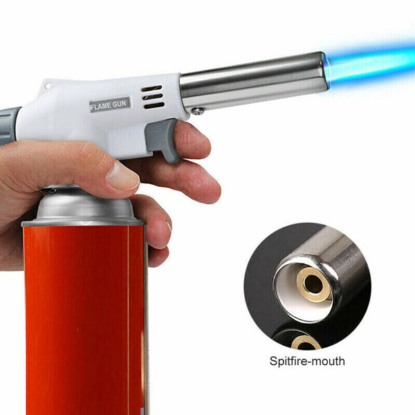 Gas Welding Torch Flame Jet Gun Butane Blow Soldering Burner Lighter Solder New