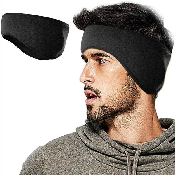 Outdoor Winter Fleece Ear Warmer – Sports Headband & Earmuff