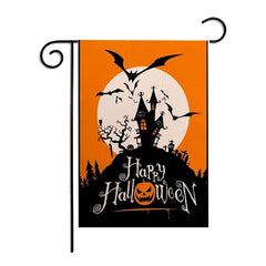 Halloween Garden Flag – Double Sided 30x45cm Outdoor Yard Decoration for Kids