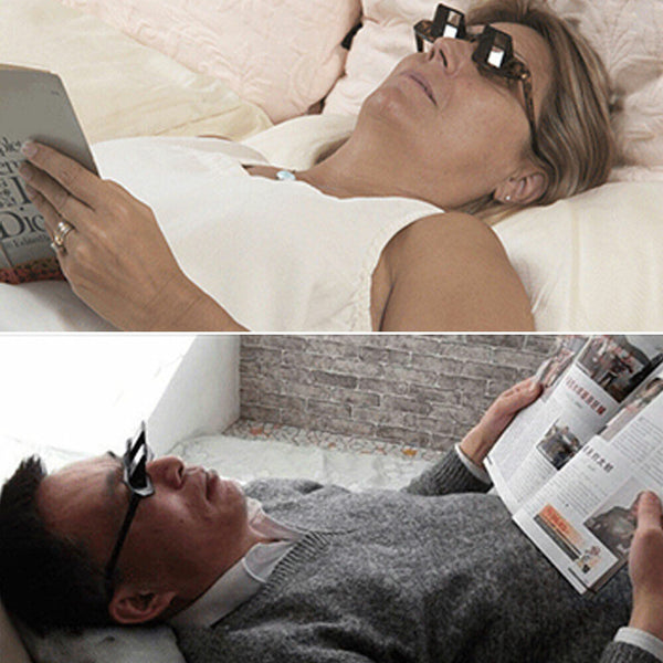 Lie Glasses Lazy Creative Reading On Bed View Watch TV Horizontal Periscope