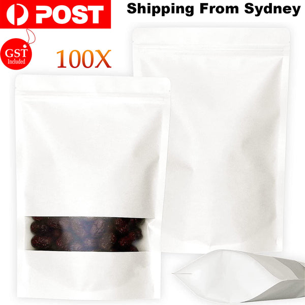 Aluminum Foil Mylar Food Packaging Zip Seal Bags Stand Up Pouches Bags