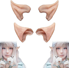 Elf Ears - Latex Fairy and Pixie Cosplay Ears in Pink or Beige