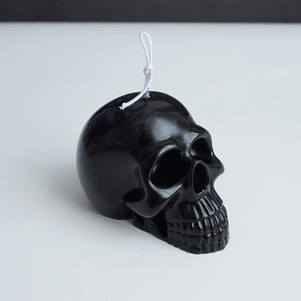 Silicone Candle Soap Template Making Mold WaxForm Craft Tool Skull Shape Moulds