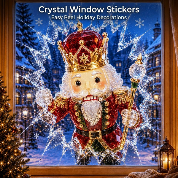 New Christmas Window Glass Sticker Decal Mural Home Decoration Wall Stickers