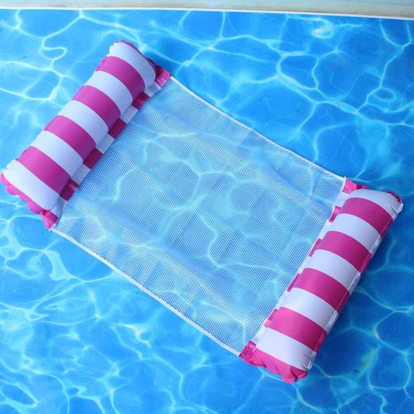 Portable Floating Water Hammock Toy Swimming Chair Inflatable Float Pool Bed