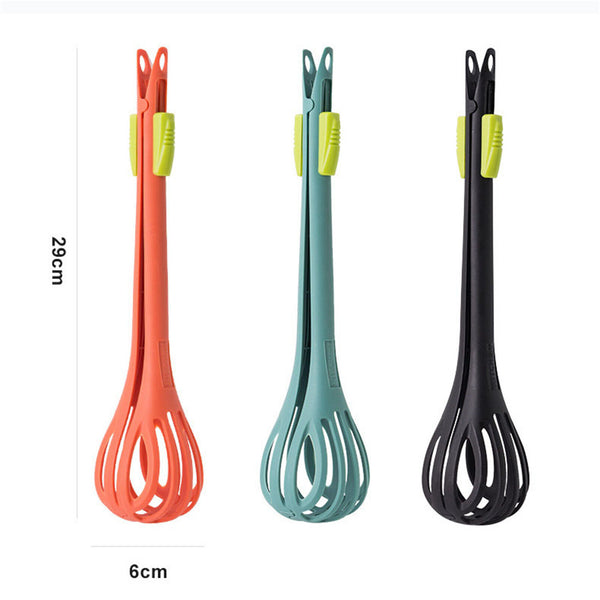 Multifunctional Silicone Manual Egg Beater Mixer Mini Kitchen Egg Whisk Tool AU