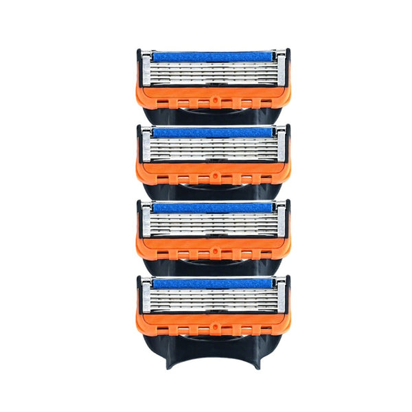 Fusion 5 Compatible Razor Blades Refills with Handle 5 Layer Shaving Cartridges