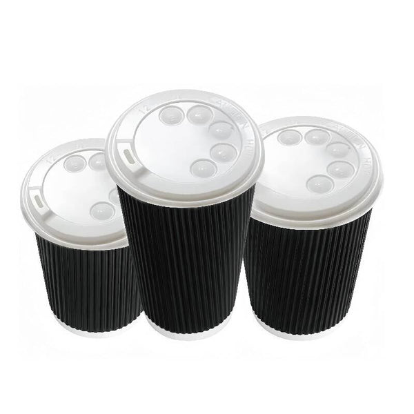 Disposable Coffee Cups Bulk Takeaway Paper Triple Wall Take Away  8oz/120z/160z