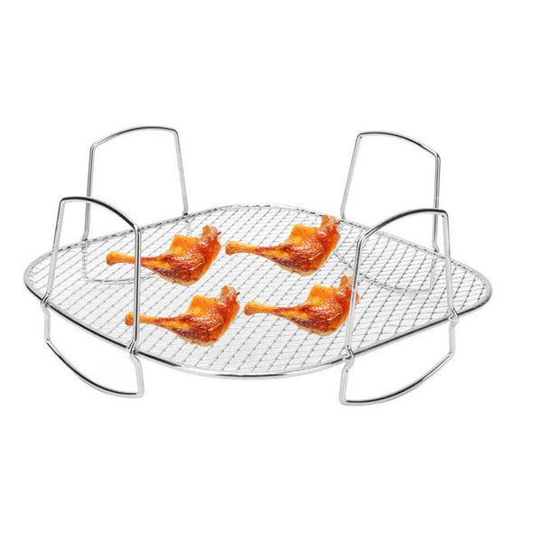 Air Fryer Rack Kitchen Grill Air Fryer Accessories Baking Tray Grill Holder AU
