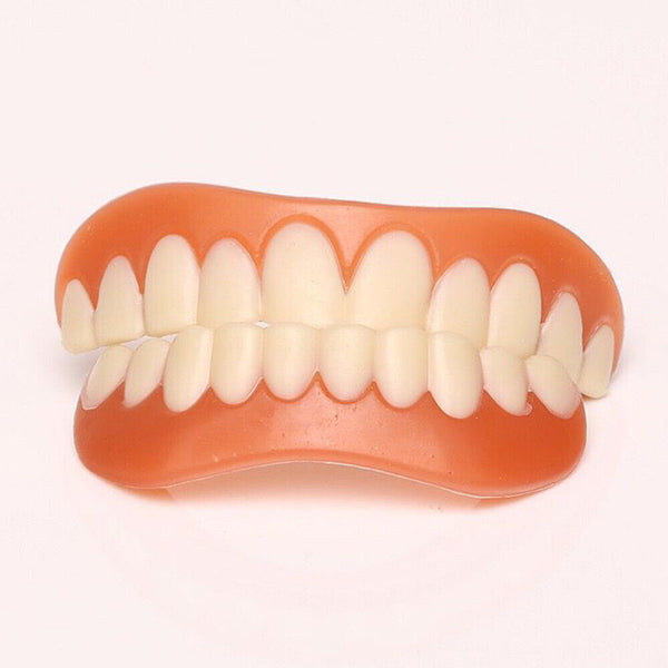 Snap On Bottom/TOP Veneer Dental Veneers Dentures Smile False Teeth Fake Tooth