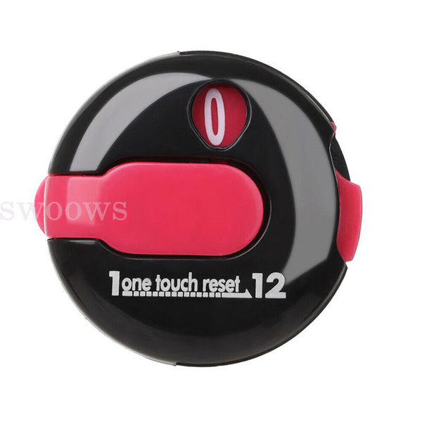 Mini Golf Score Stroke Counter Keeper One Touch Reset Simple Attach to Gloves AU