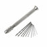 Precision Pin Vise Hand Drill Set Of 10 Pieces Rotary Tools For Models Hobby DIY