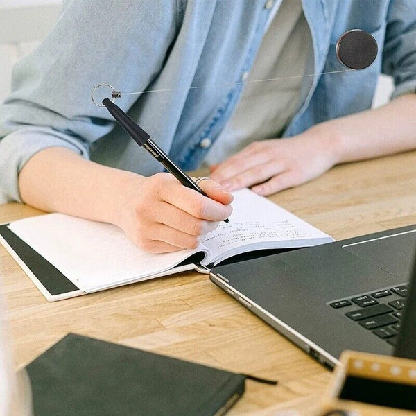 4 Pcs Retractable Pull Pen Holder Markers and Carpenter Pencils, Heavy Duty Elas