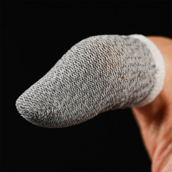 10 Pcs Mobile Finger Sleeve Touch Screen Game Controller Sweatproof Gloves AU