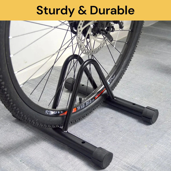 New Bike Floor Parking Rack Steel Bicycle Storage Holder Cycling Portable Stand