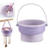 3 in 1 Makeup Brush Cleaner & Drying Rack Set