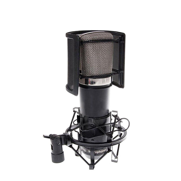 Dual Layer Studio Microphone Recording Mic Filter Network Anti-spray U-type