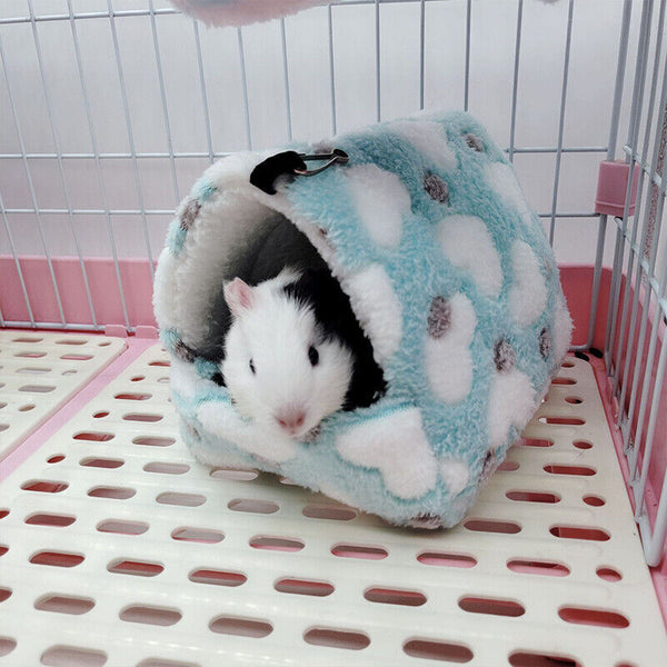 Small Pet Hammock Nest – Warm Cozy Bed House for Small Animals