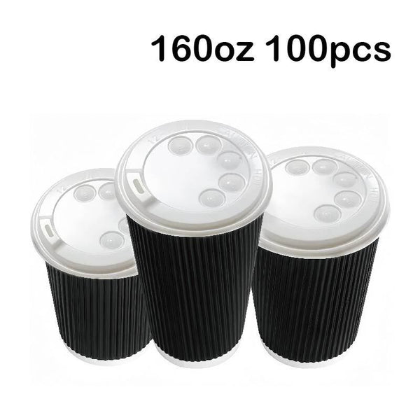 Disposable Coffee Cups Bulk Takeaway Paper Triple Wall Take Away  8oz/120z/160z