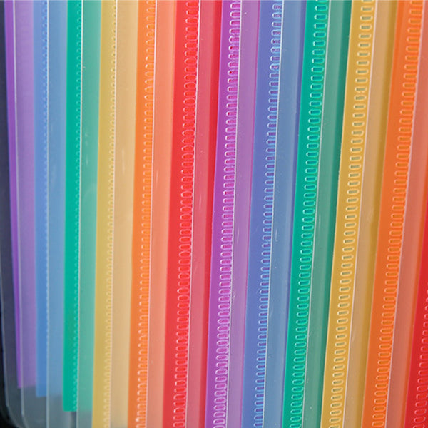 2PCS A4 Expanding File Organiser – 25 Pocket Document Storage Folder