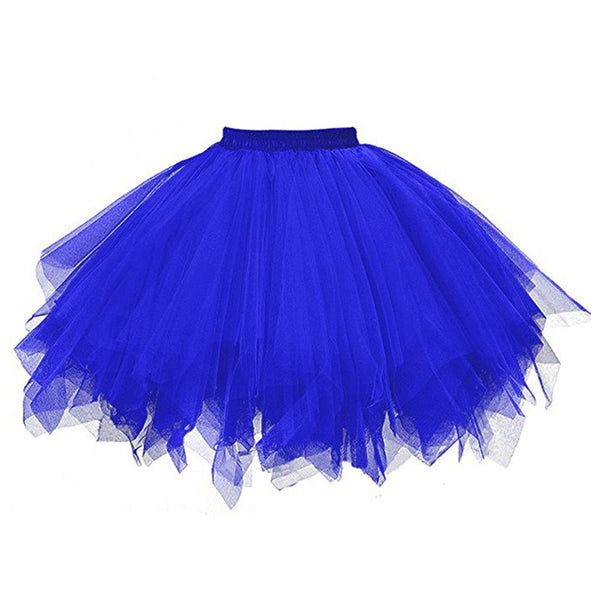 Blue layered tutu skirt for Thing 1 and Thing 2 costume