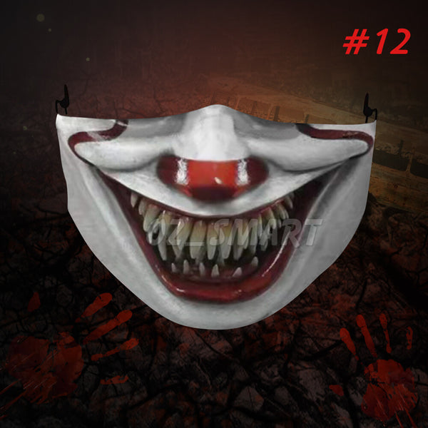 Scary mouth mask design for party dress-ups