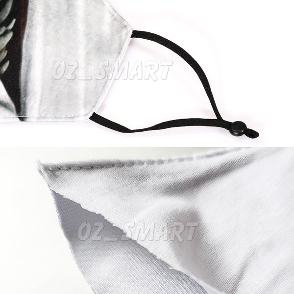 Replacement filters for reusable face masks