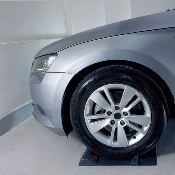 Wheel Chock Set 2 Pack Heavy Duty Anti Slip Vehicle Safety Rubber Car Truck New