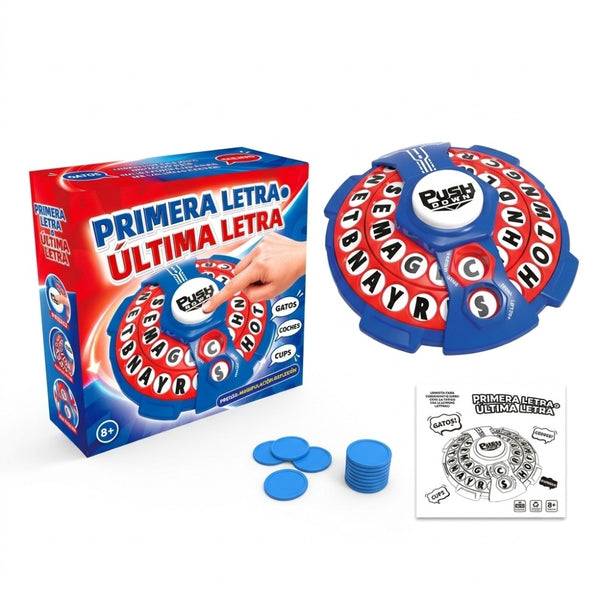 Word Game Family Board Game for Kids Adults Fun Fast-Paced Puzzle Game Xmas Gift
