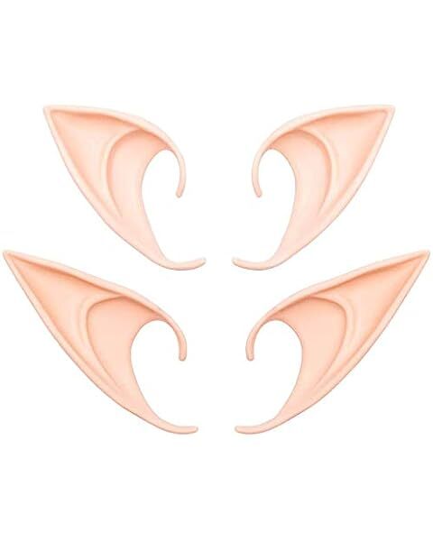 AU Halloween Kids Gift Fairy Pixie Elf Ears for Christmas Costume Cosplay Party