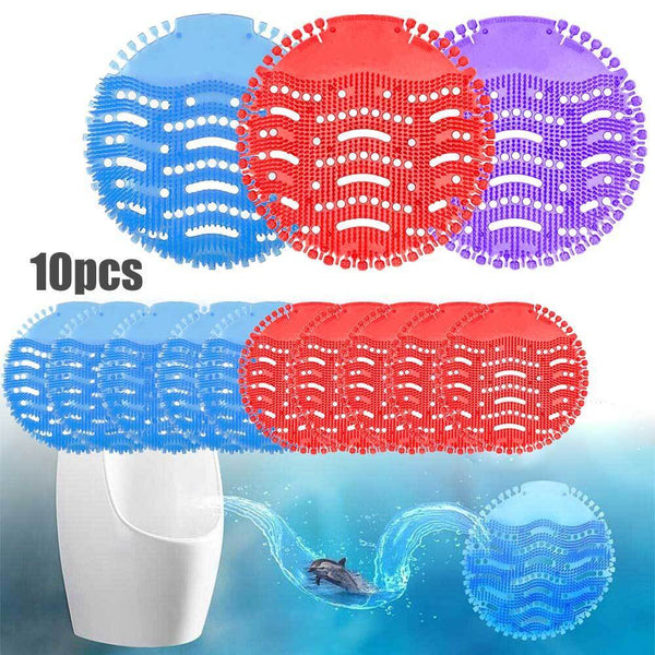 10x Urinal Screen Deodoriser Mat Up To 30 Day Fresh Toilet Fragrance Anti Splash