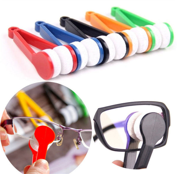 UP100x Wipe Soft Mini Cleaning Brush Spectacles Eyeglass Cleaner Eye Glass Lens