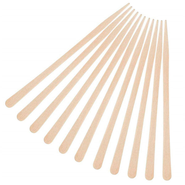 100PCS Wooden Waxing Wax Spread Spatula Sticks Body Hair Removal Disposable girl