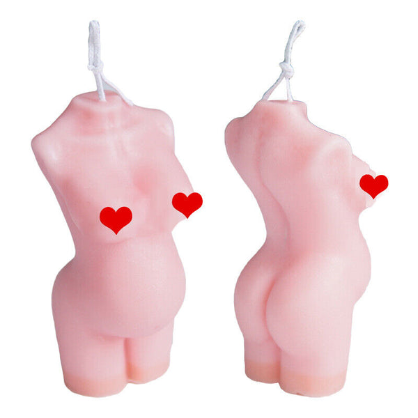 3D Body Candle Mould Creative Silicone Soap Wax Human Mold Female Design Art AU