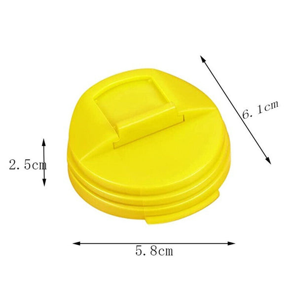 6PCS Beverage Can Lid Caps Reusable Soda Drink Covers Can Sealer Protectors