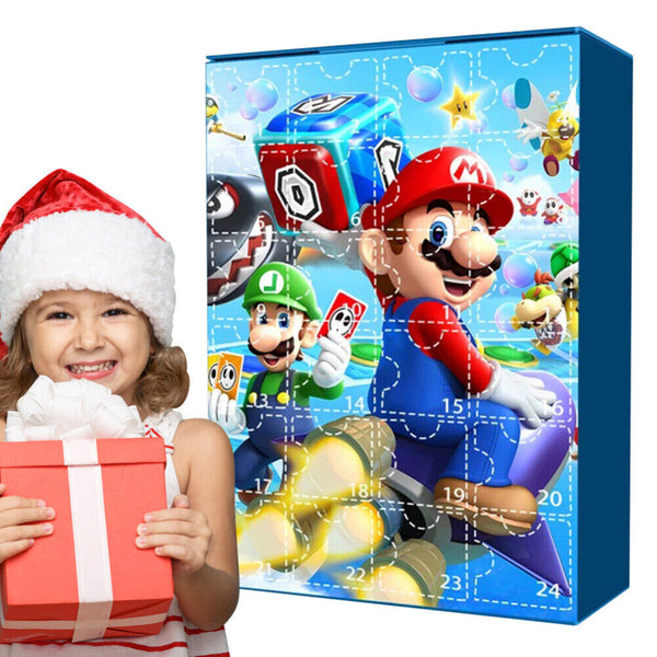 Christmas Advent Calendar 24Days Super Mario Toy Story WWE Blind Box Toy Gift AU