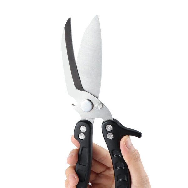 Monster Heavy Duty Kitchen Scissors Meat Fish Chicken Bone Shears Beer Opener