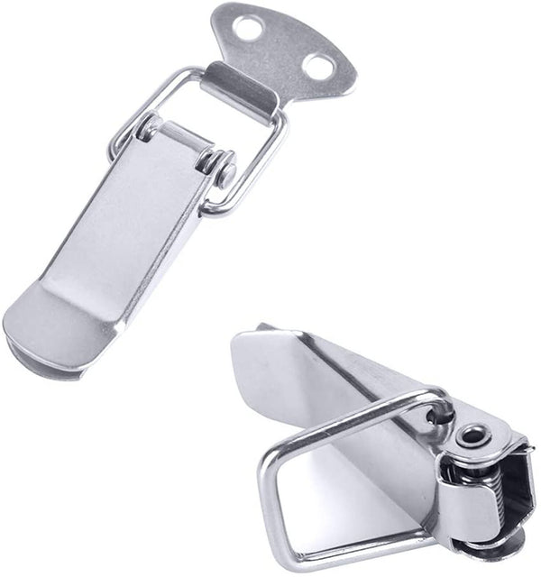 6/12x Stainless Steel Toggle Clasp Case Clip Suitcase Tool Box Chest Trunk Latch