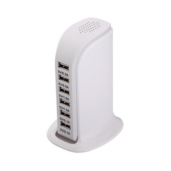 Charger Rapid Tower USB Desktop Charging Station Power Adapter Multi-interface