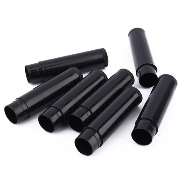 10/30/50/100x Empty lipstick Plastic Lip Balm Container Tubes Caps 5g DIY Balm T