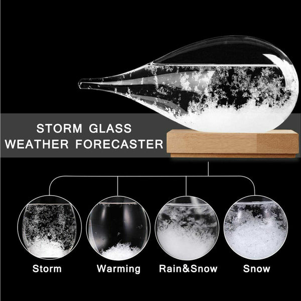 Storm Glass Weather Weather Glass Predictor Home Décor Forecaster Unique Office