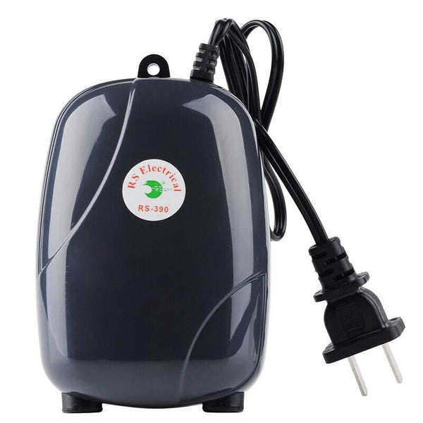Quiet Fish Tank Oxygen Air Pump Aquarium Aerator Adjustable Airflow Fish Supply