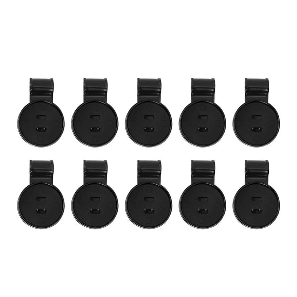 Shade Cloth Plastic Clips Round Plastic Black Clips for Sun Shade Net