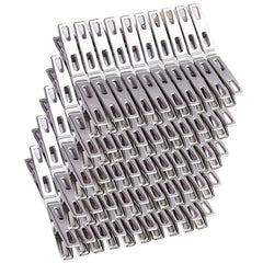 Stainless Steel Clothes Pegs – Rust-Free Laundry Clothespins with Hanging Hook