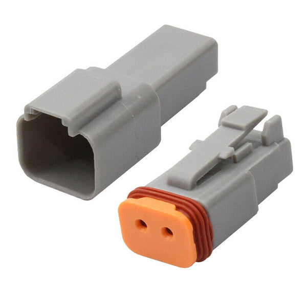 5Pack Waterproof Deutsch DT 2 Way Pin Male Female Kit Electrical Connector Plug