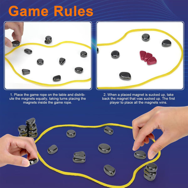 Christmas Magnetic Chess Game Battle Magnetic Chess Game Stones Set for Travel