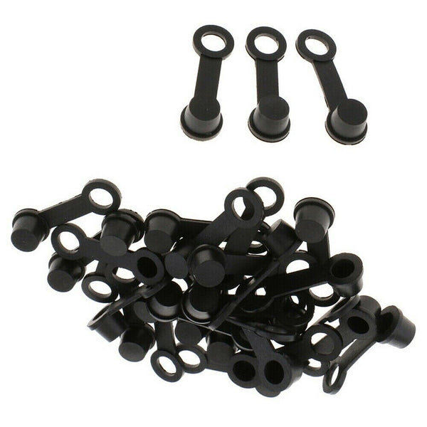 80 pcs set Brake Bleeder Screw Caps Grease Zerk Fitting Rubber Dust Cover Cap AU