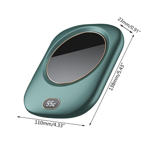 USB Heated Cup Warmer 3 Temperature Coffee Mug Warmer Pad for Desk Office