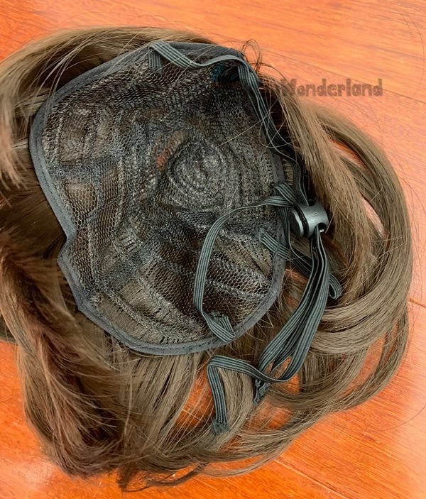 Pet Wig Small Dog Cat Cosplay Cross Dressing Hair Transforming Prop Halloween